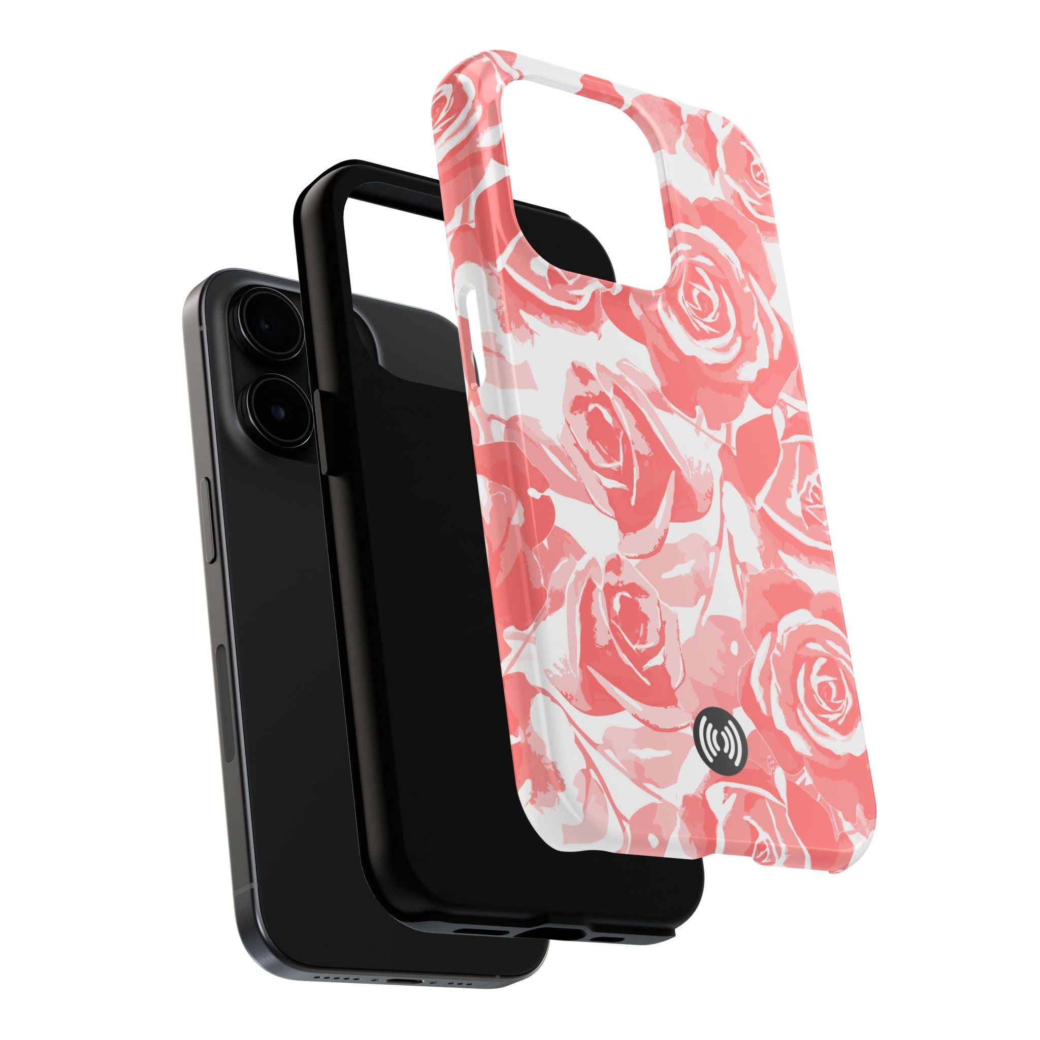 Blush Bloom Roses – Elegant Watercolor Pink Rose Pattern Phone Case for iPhone & Samsung