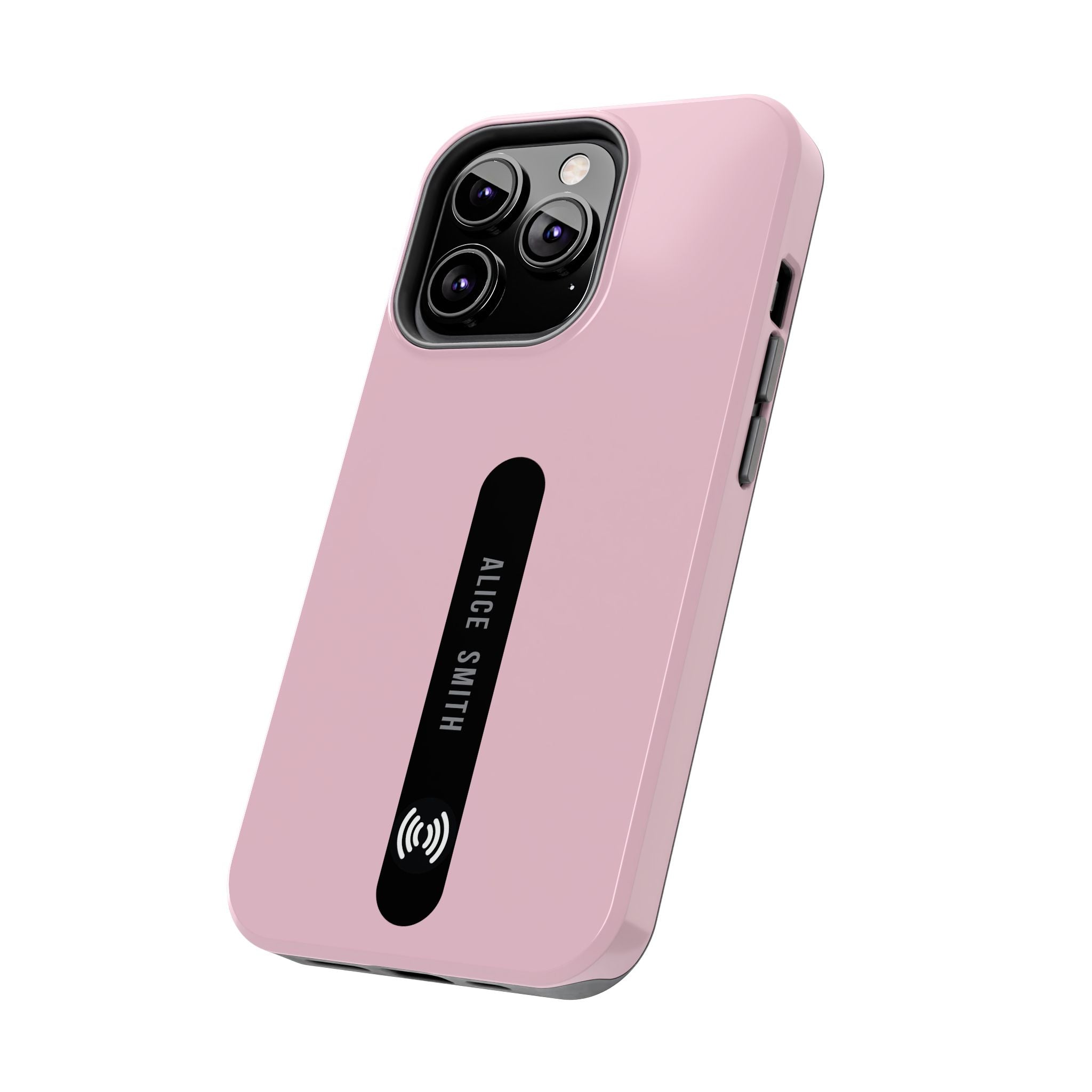 Custom Blush Phone Case with Name for  iPhone & Samsung