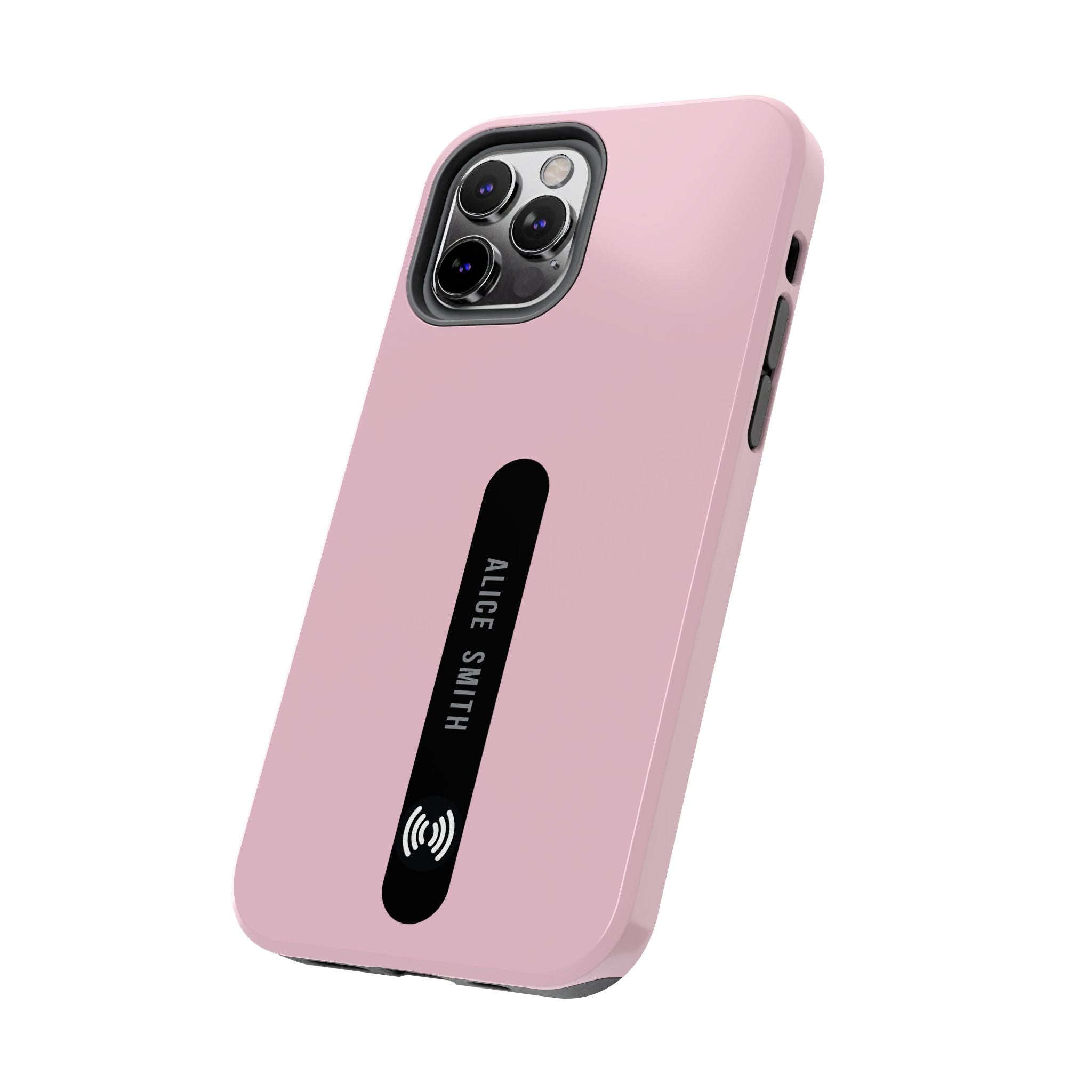 Custom Blush Phone Case with Name for  iPhone & Samsung