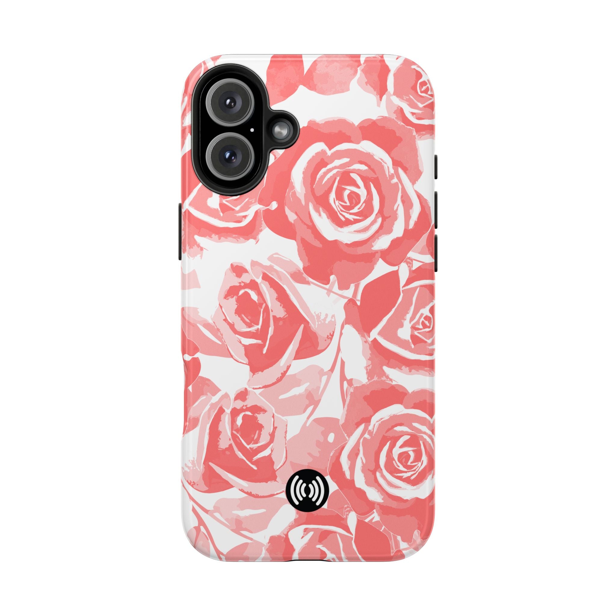 Blush Bloom Roses – Elegant Watercolor Pink Rose Pattern Phone Case for iPhone & Samsung