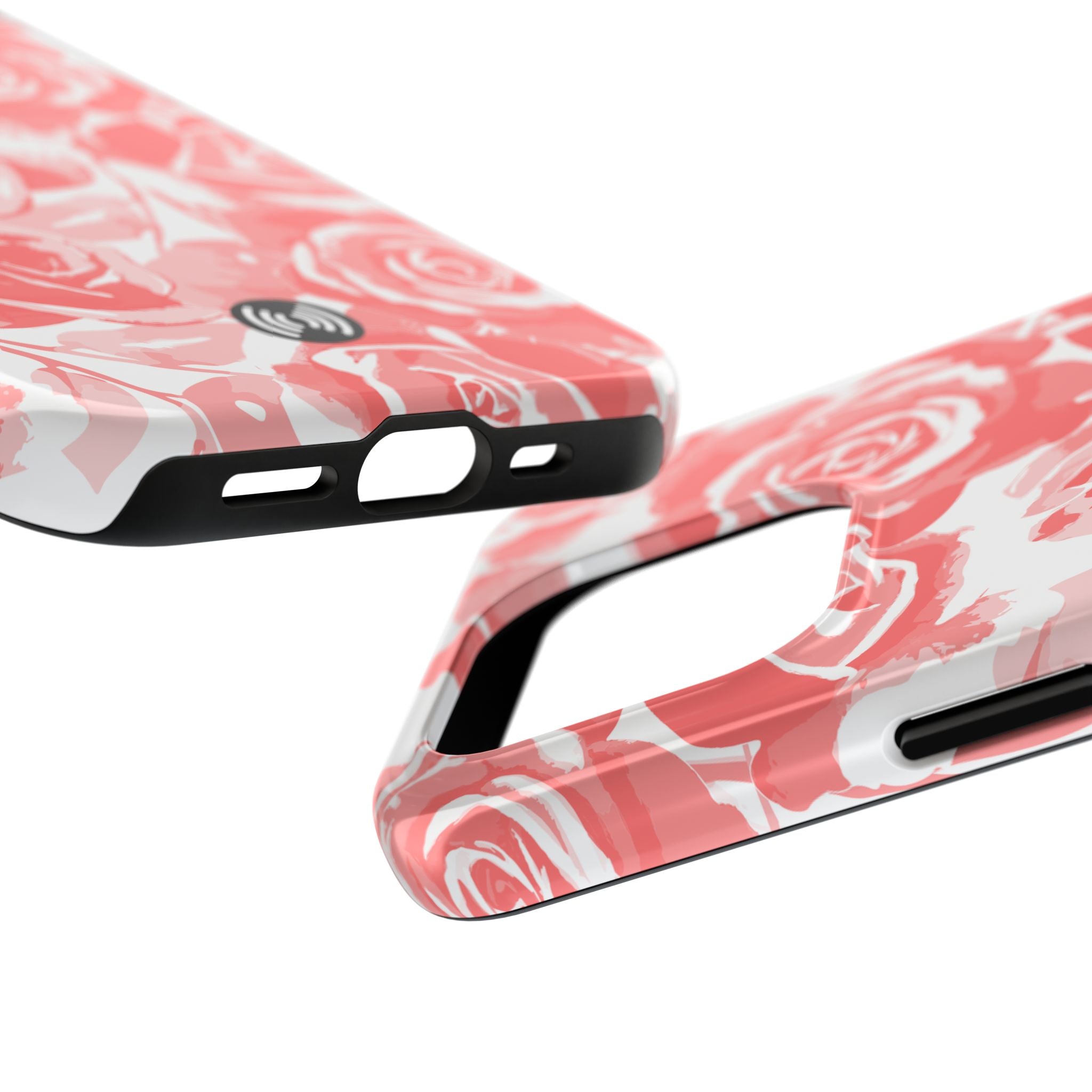 Blush Bloom Roses – Elegant Watercolor Pink Rose Pattern Phone Case for iPhone & Samsung