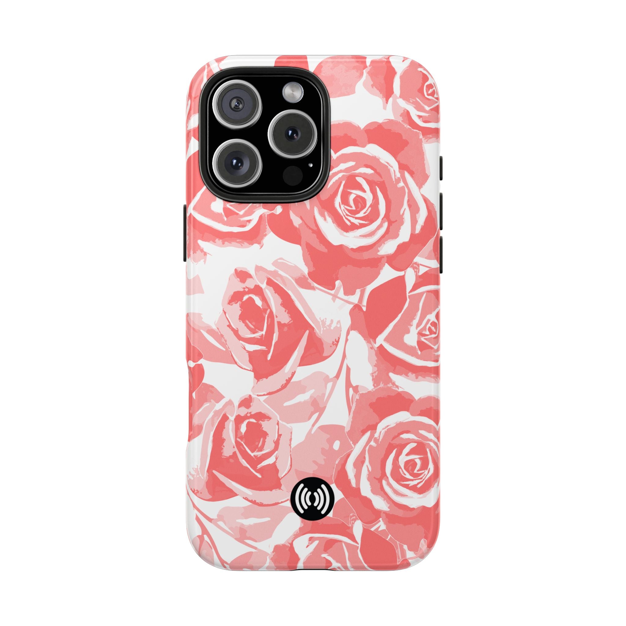 Blush Bloom Roses – Elegant Watercolor Pink Rose Pattern Phone Case for iPhone & Samsung