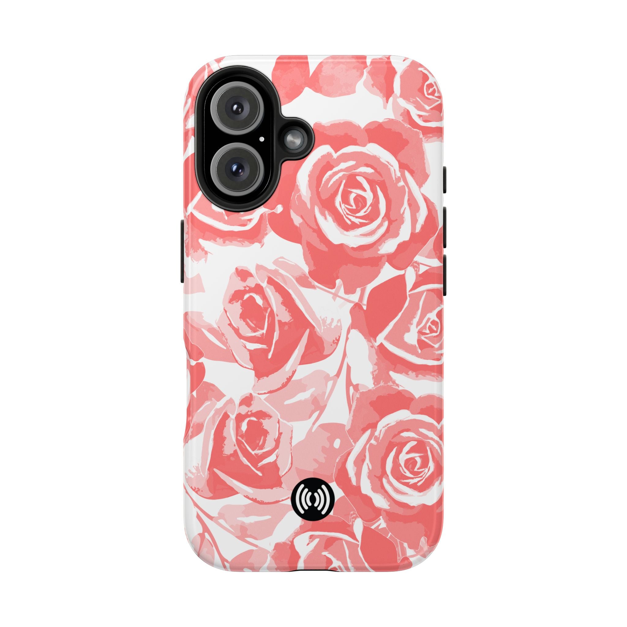 Blush Bloom Roses – Elegant Watercolor Pink Rose Pattern Phone Case for iPhone & Samsung