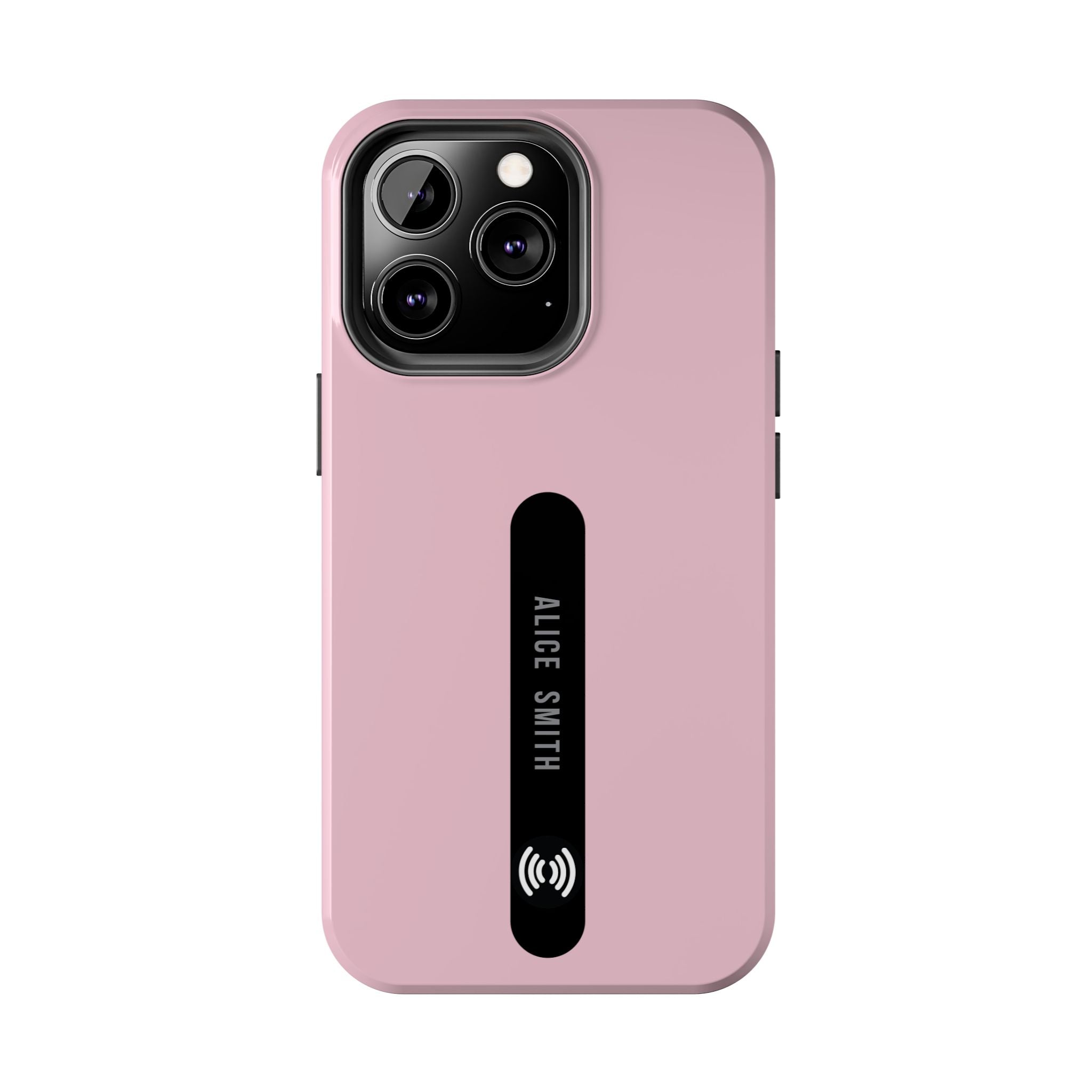 Custom Blush Phone Case with Name for  iPhone & Samsung