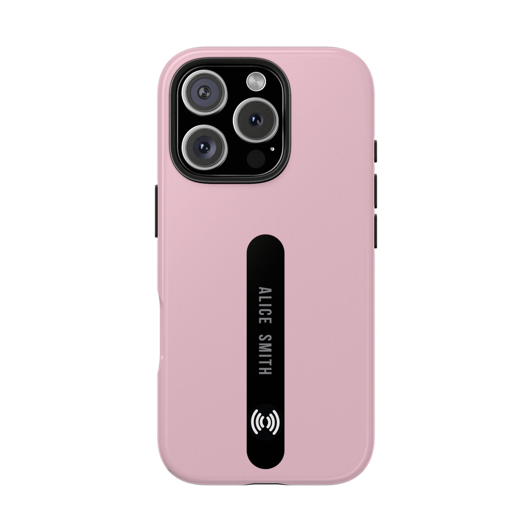 Custom Blush Phone Case with Name for  iPhone & Samsung