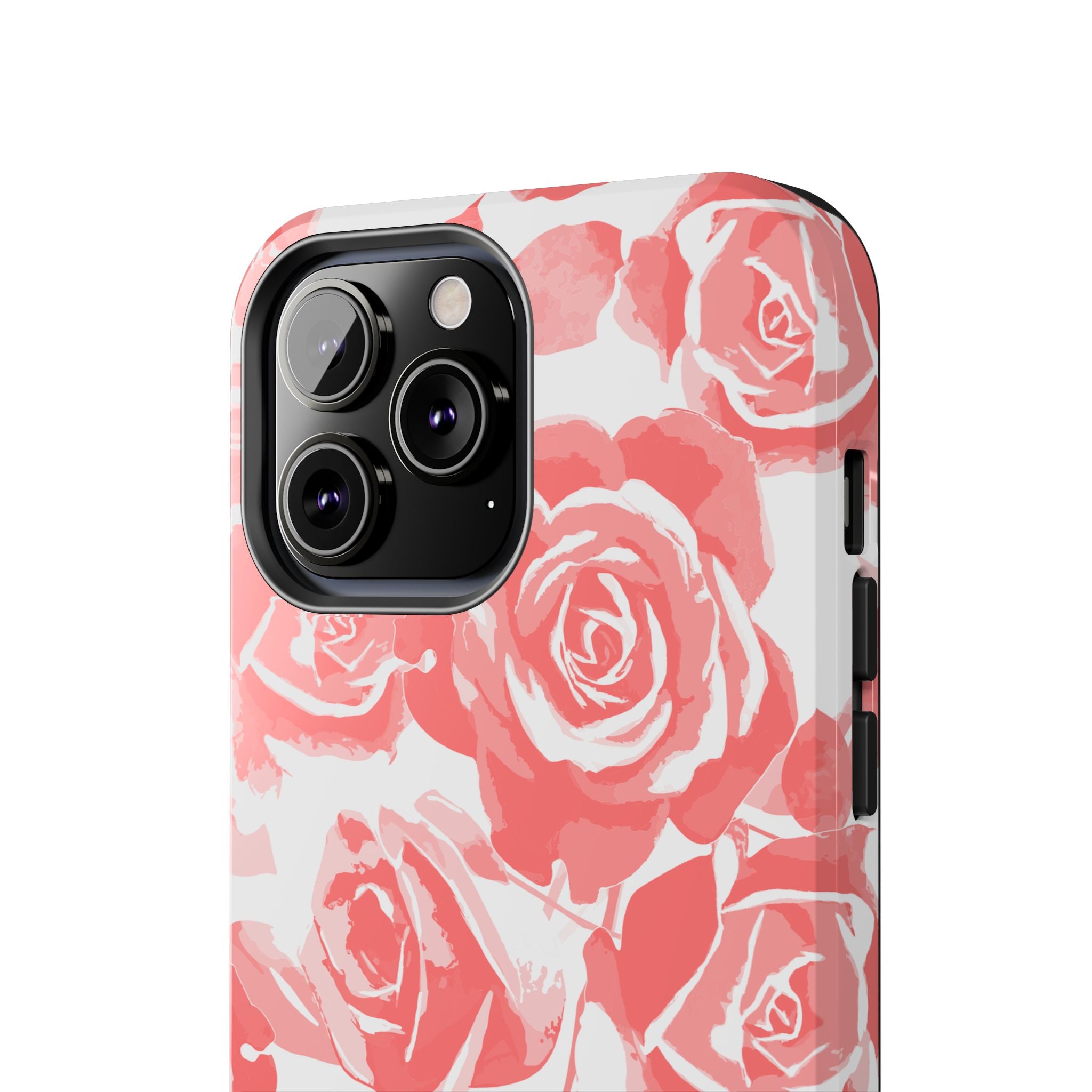 Blush Bloom Roses – Elegant Watercolor Pink Rose Pattern Phone Case for iPhone & Samsung