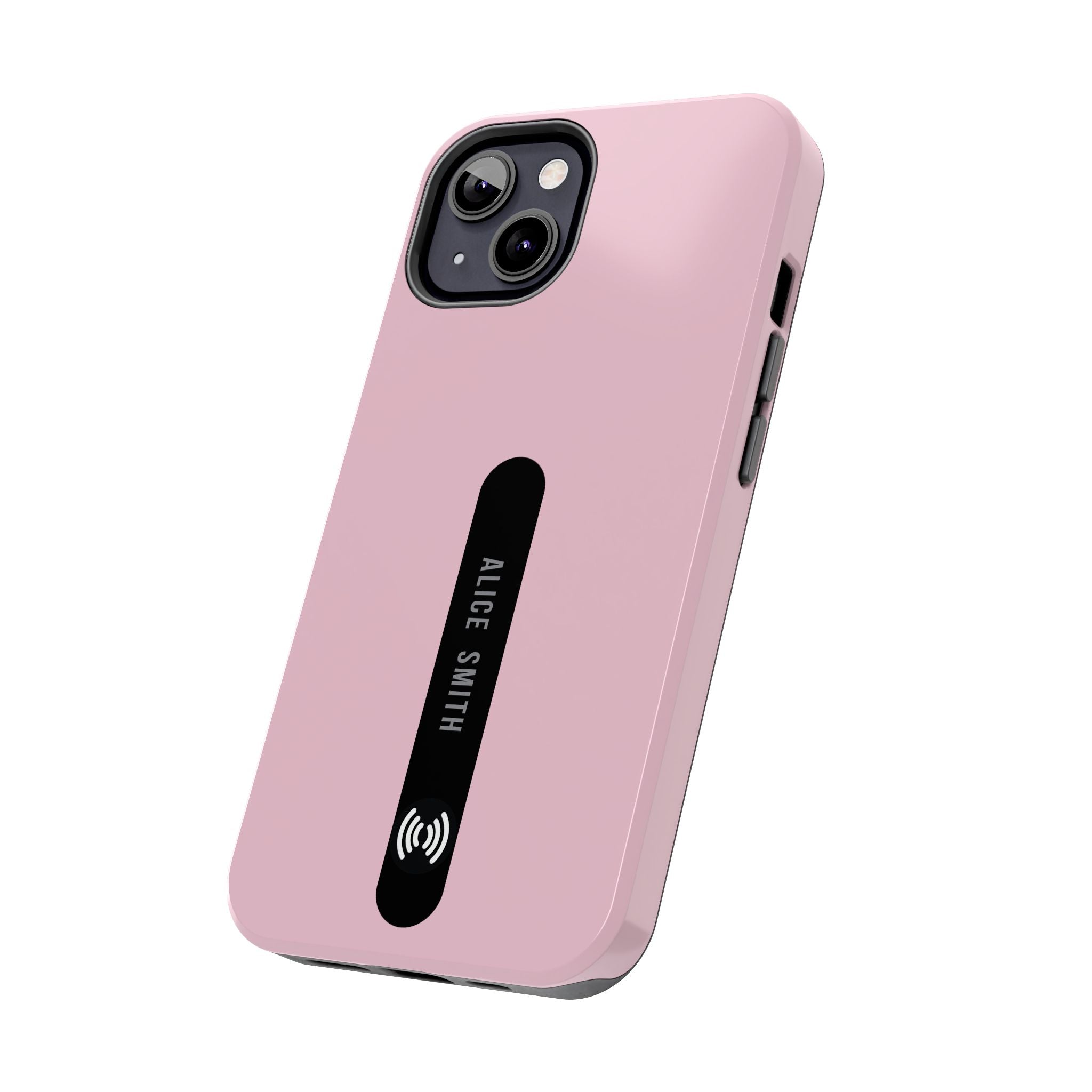 Custom Blush Phone Case with Name for  iPhone & Samsung