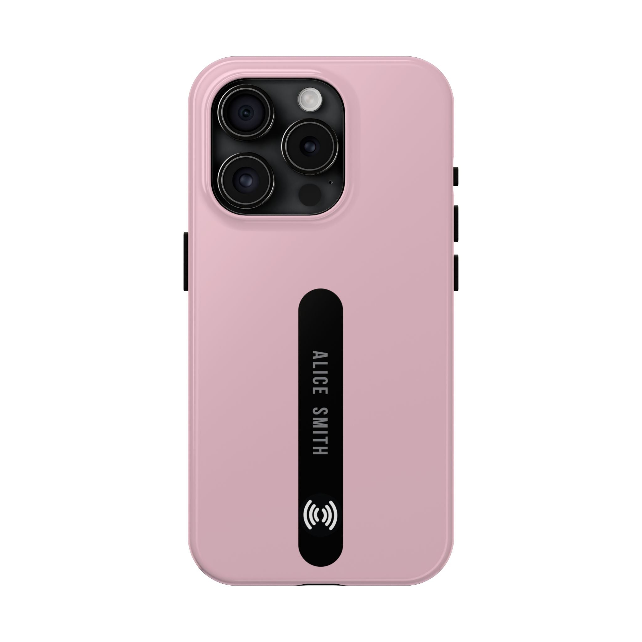 Custom Blush Phone Case with Name for  iPhone & Samsung