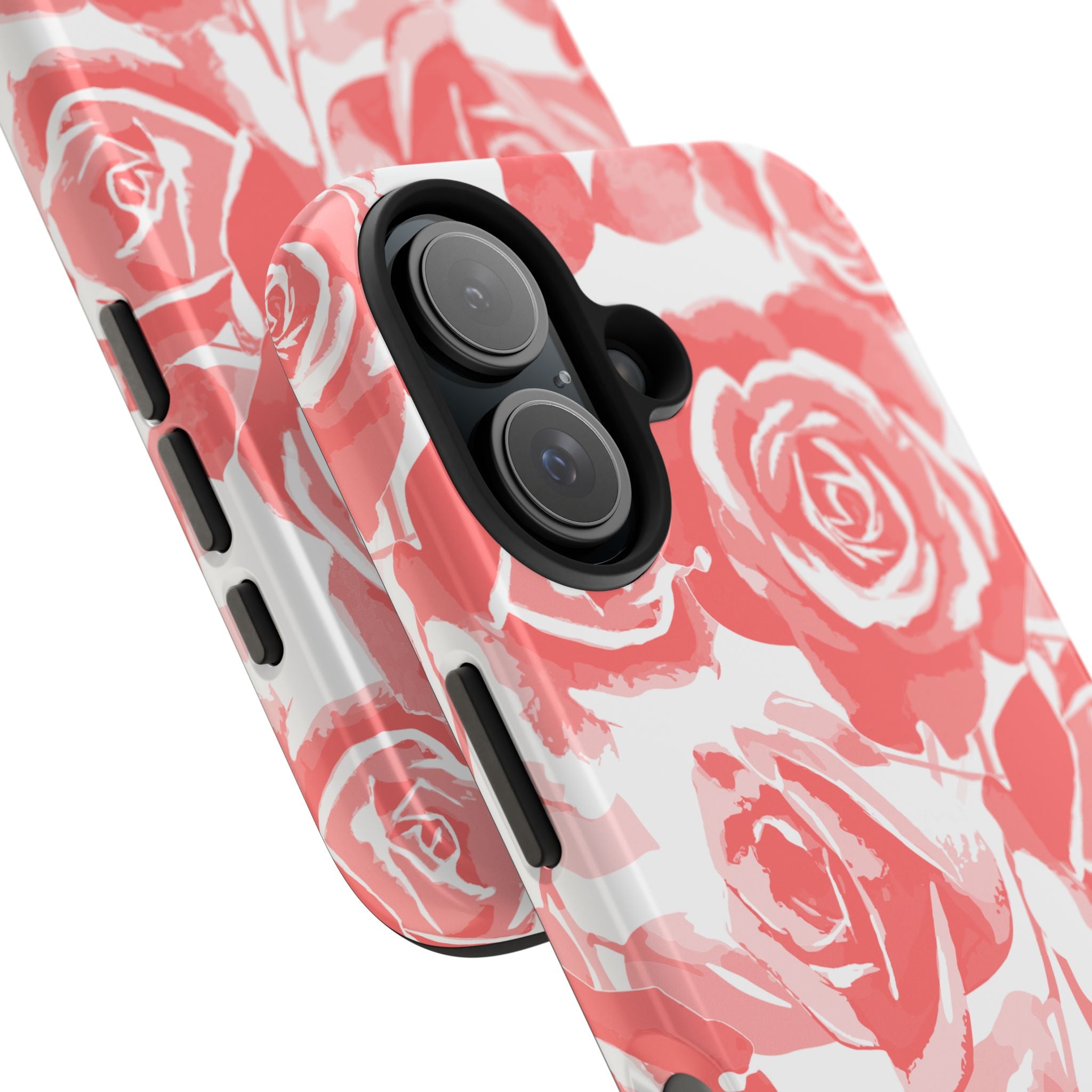 Blush Bloom Roses – Elegant Watercolor Pink Rose Pattern Phone Case for iPhone & Samsung