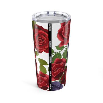 20oz Insulated Stainless Steel Tumbler - Rose, Hot & Cold Beverage Travel Mug