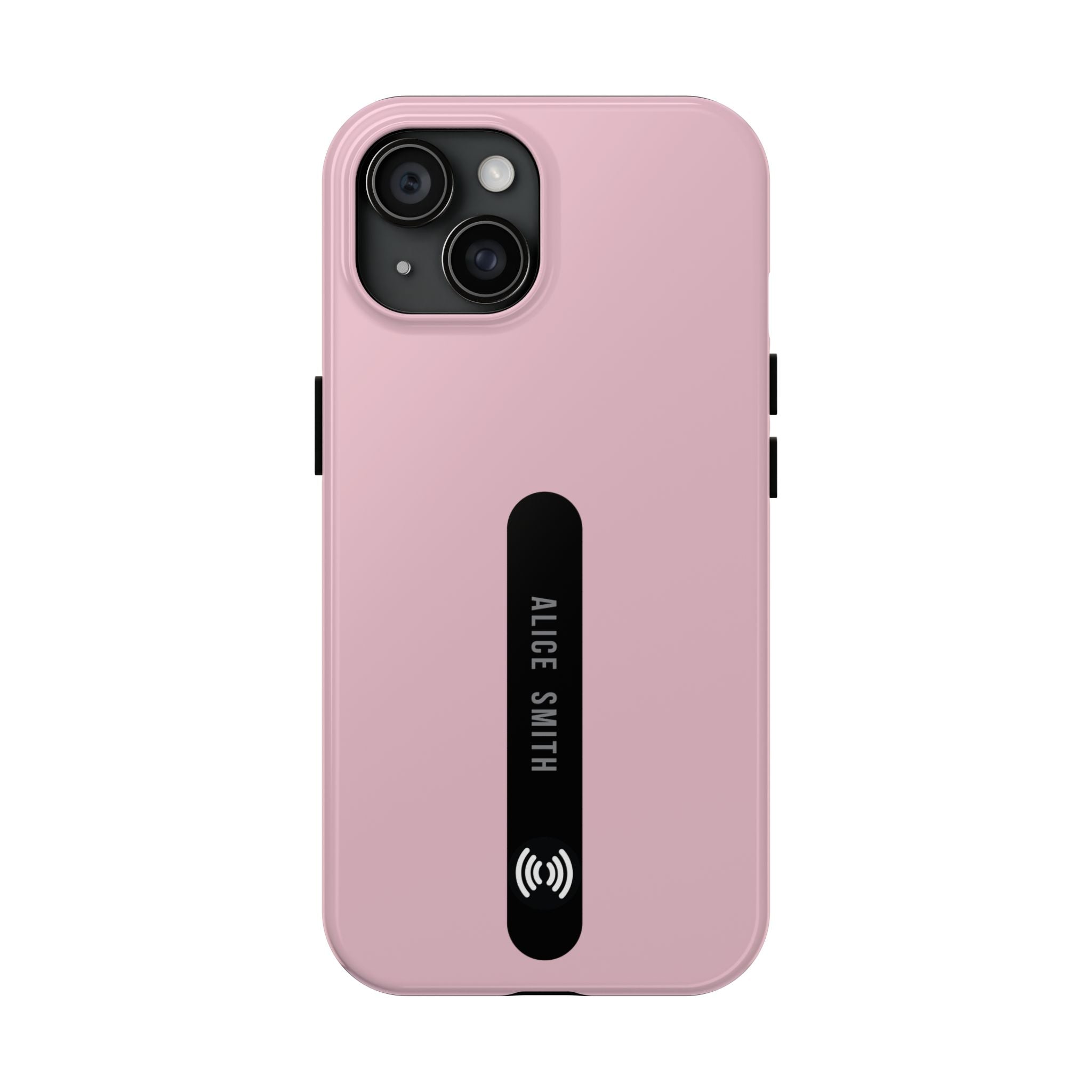 Custom Blush Phone Case with Name for  iPhone & Samsung