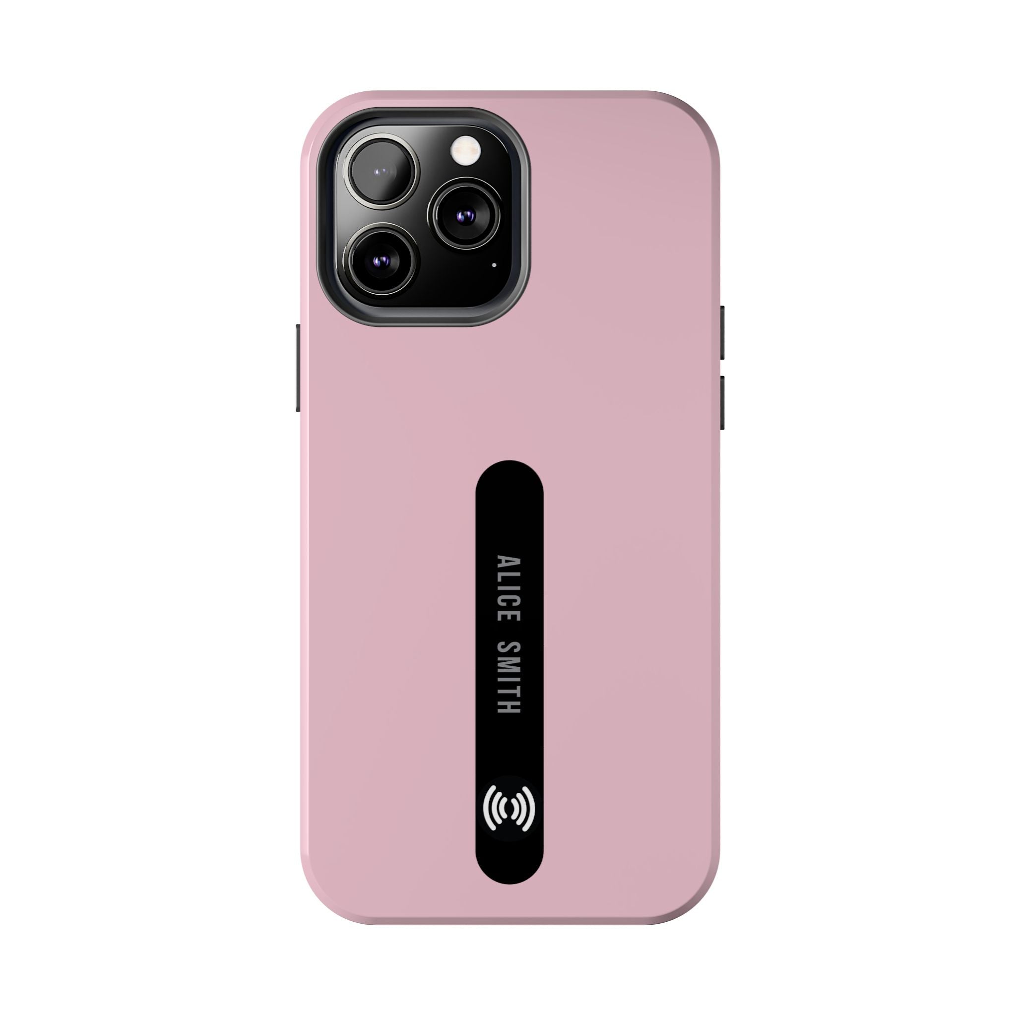 Custom Blush Phone Case with Name for  iPhone & Samsung
