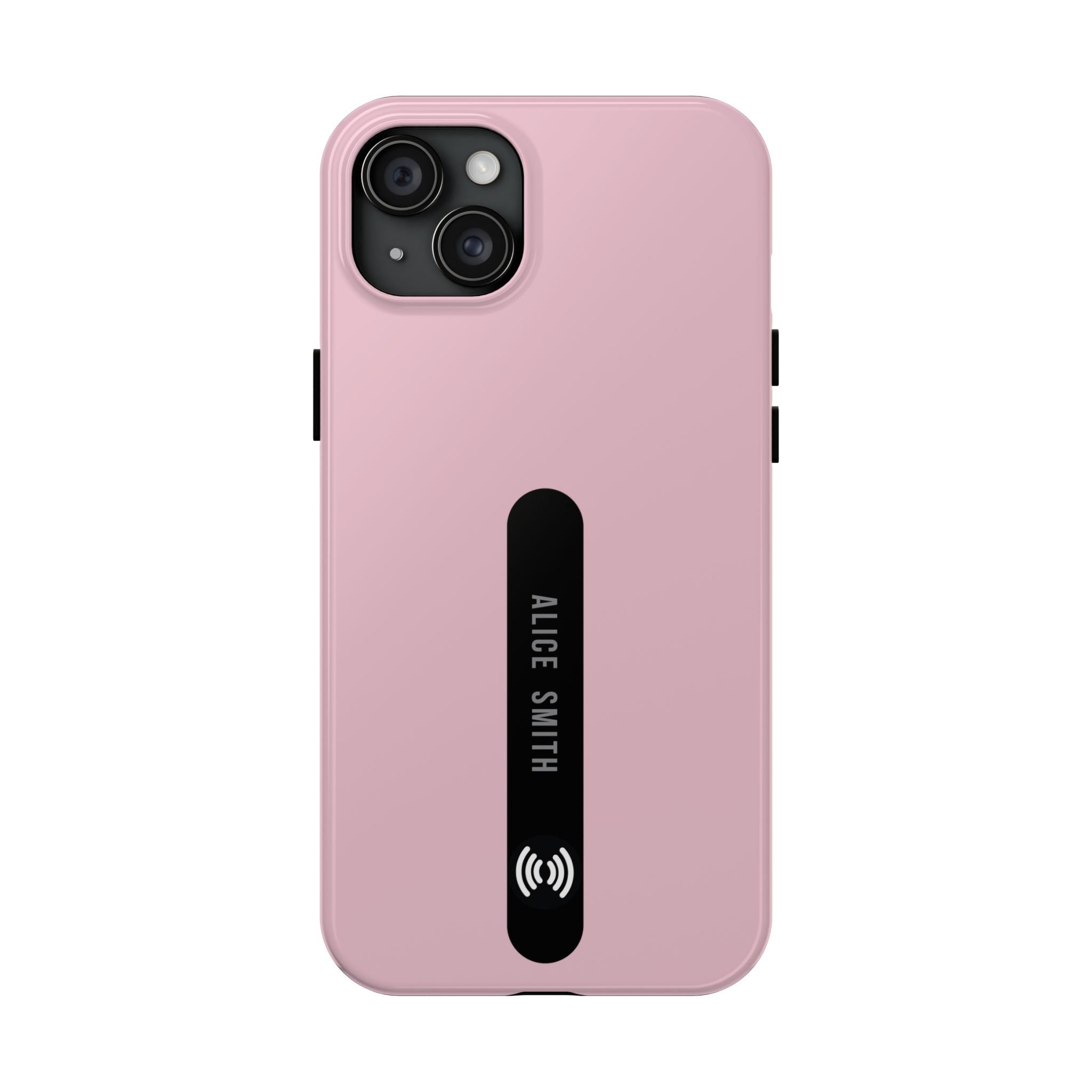 Custom Blush Phone Case with Name for  iPhone & Samsung