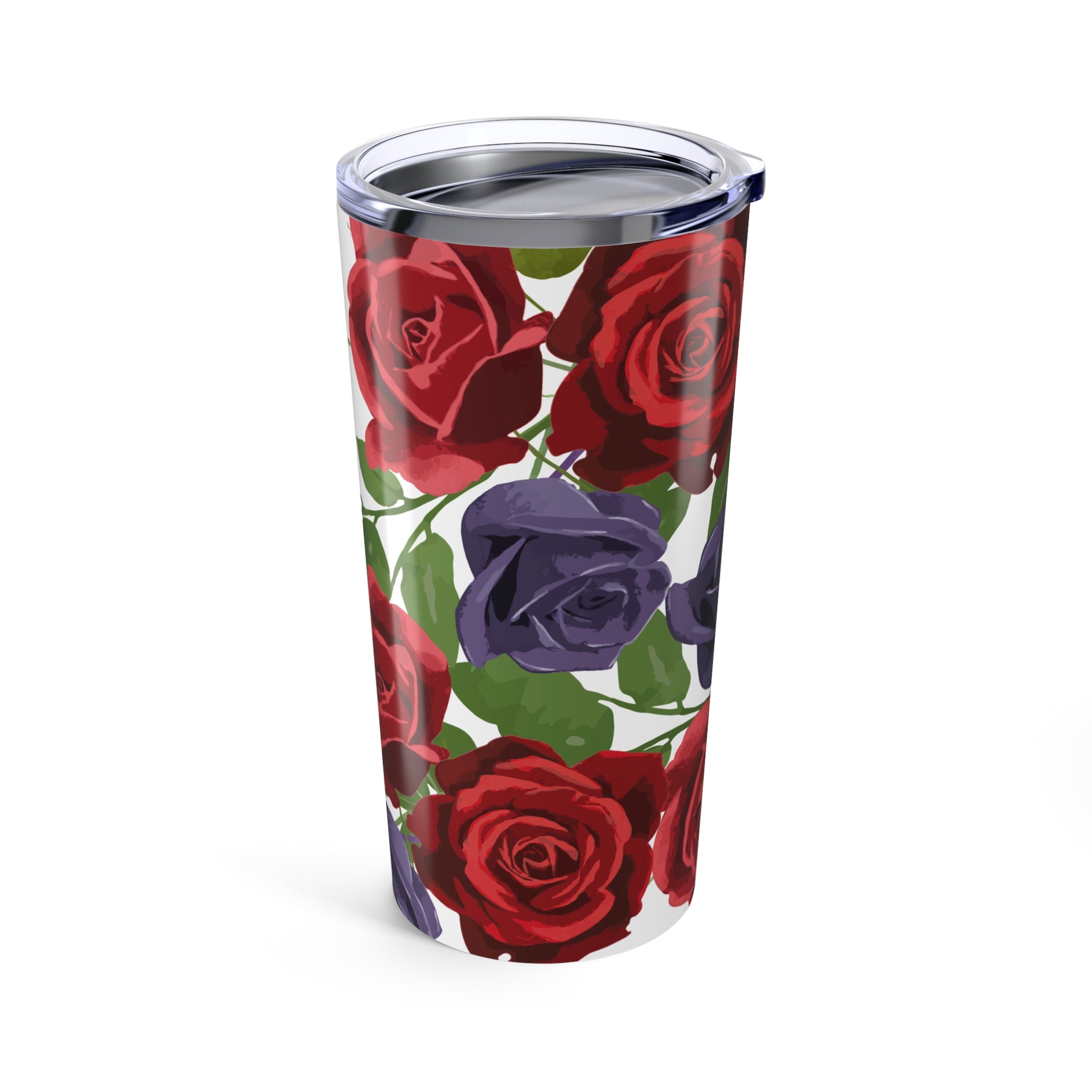 20oz Insulated Stainless Steel Tumbler - Rose, Hot & Cold Beverage Travel Mug