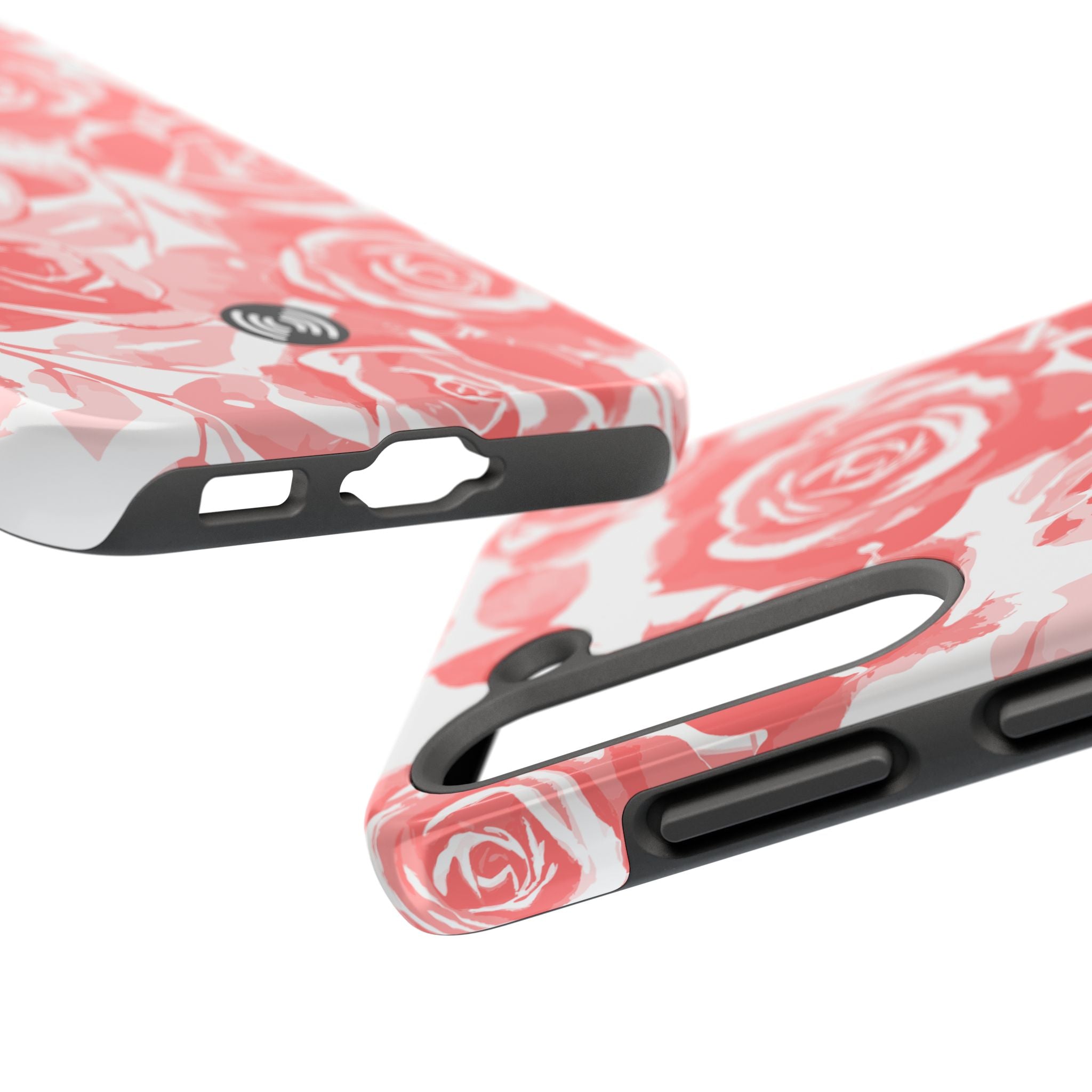 Blush Bloom Roses – Elegant Watercolor Pink Rose Pattern Phone Case for iPhone & Samsung