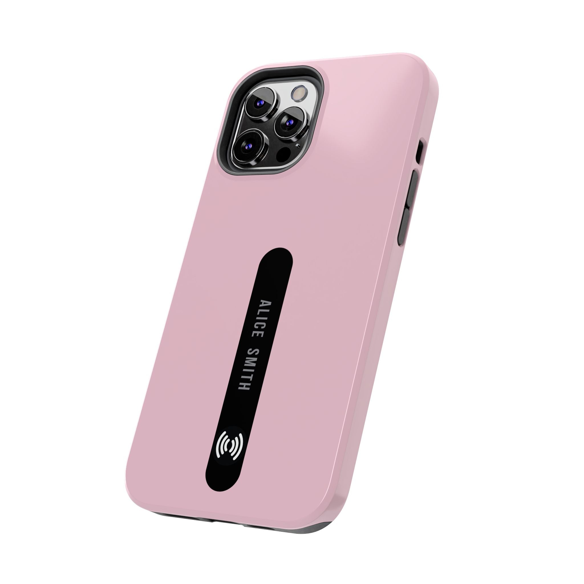 Custom Blush Phone Case with Name for  iPhone & Samsung