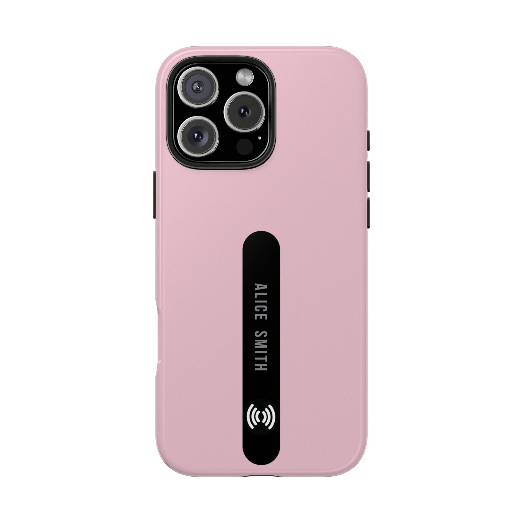 Custom Blush Phone Case with Name for  iPhone & Samsung