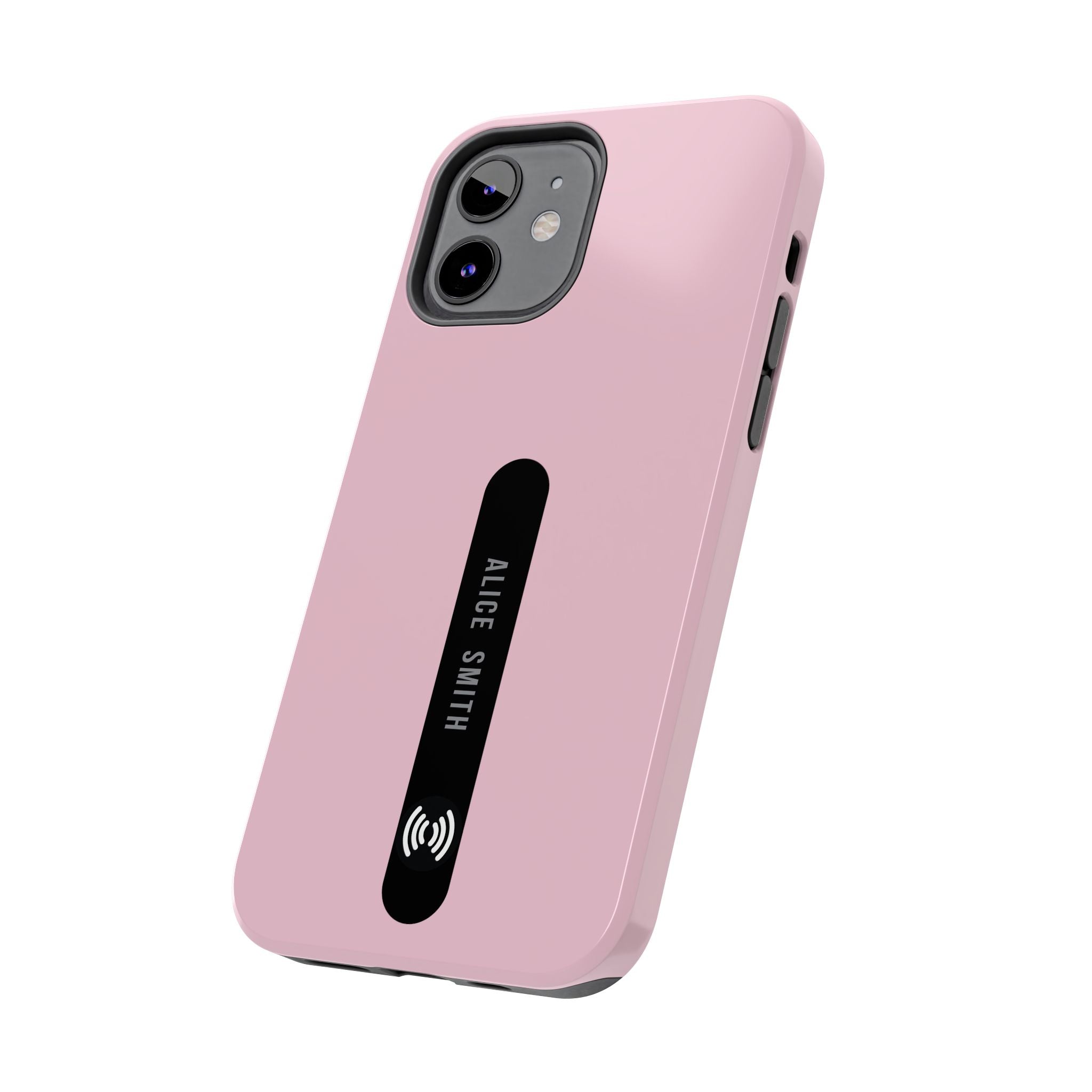 Custom Blush Phone Case with Name for  iPhone & Samsung