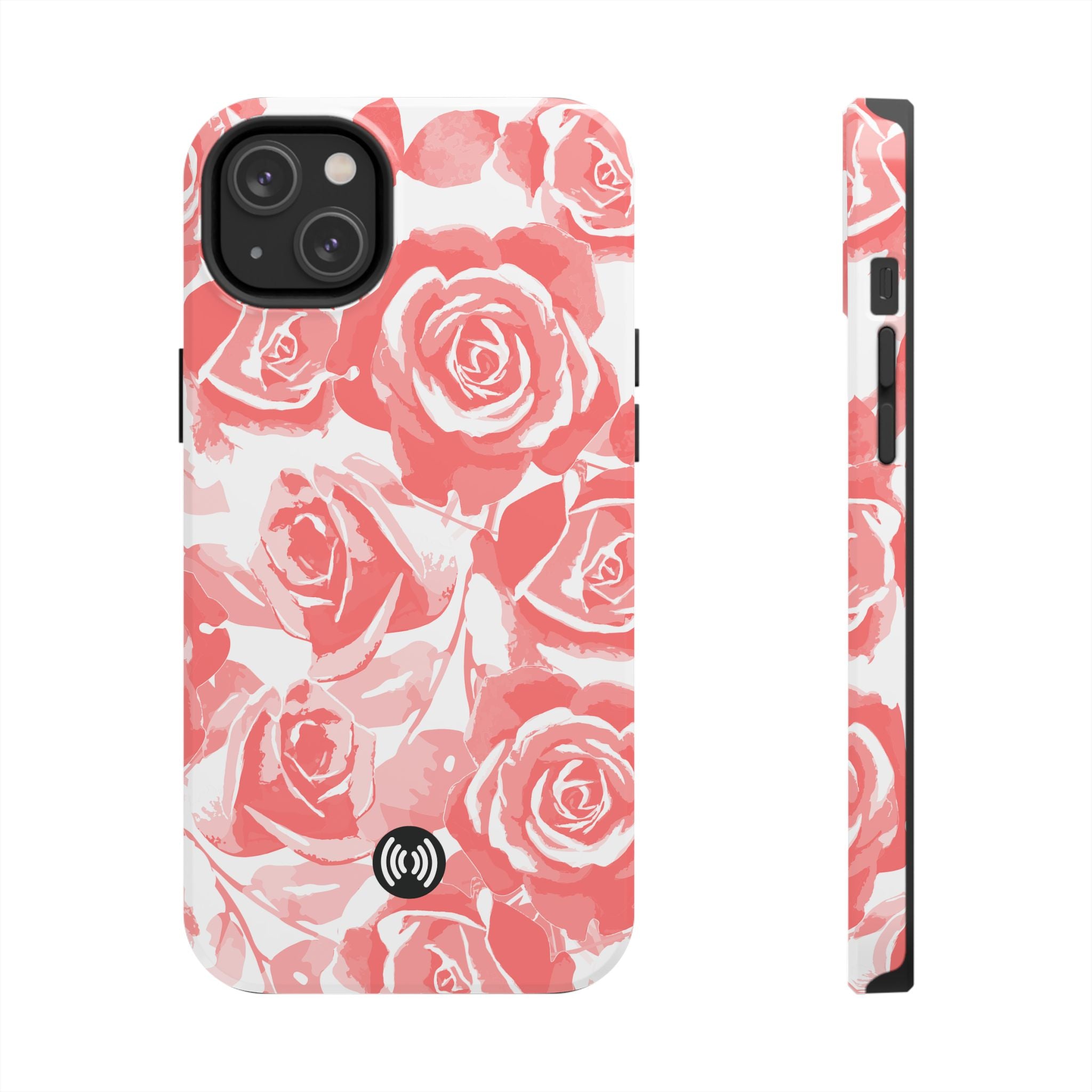Blush Bloom Roses – Elegant Watercolor Pink Rose Pattern Phone Case for iPhone & Samsung
