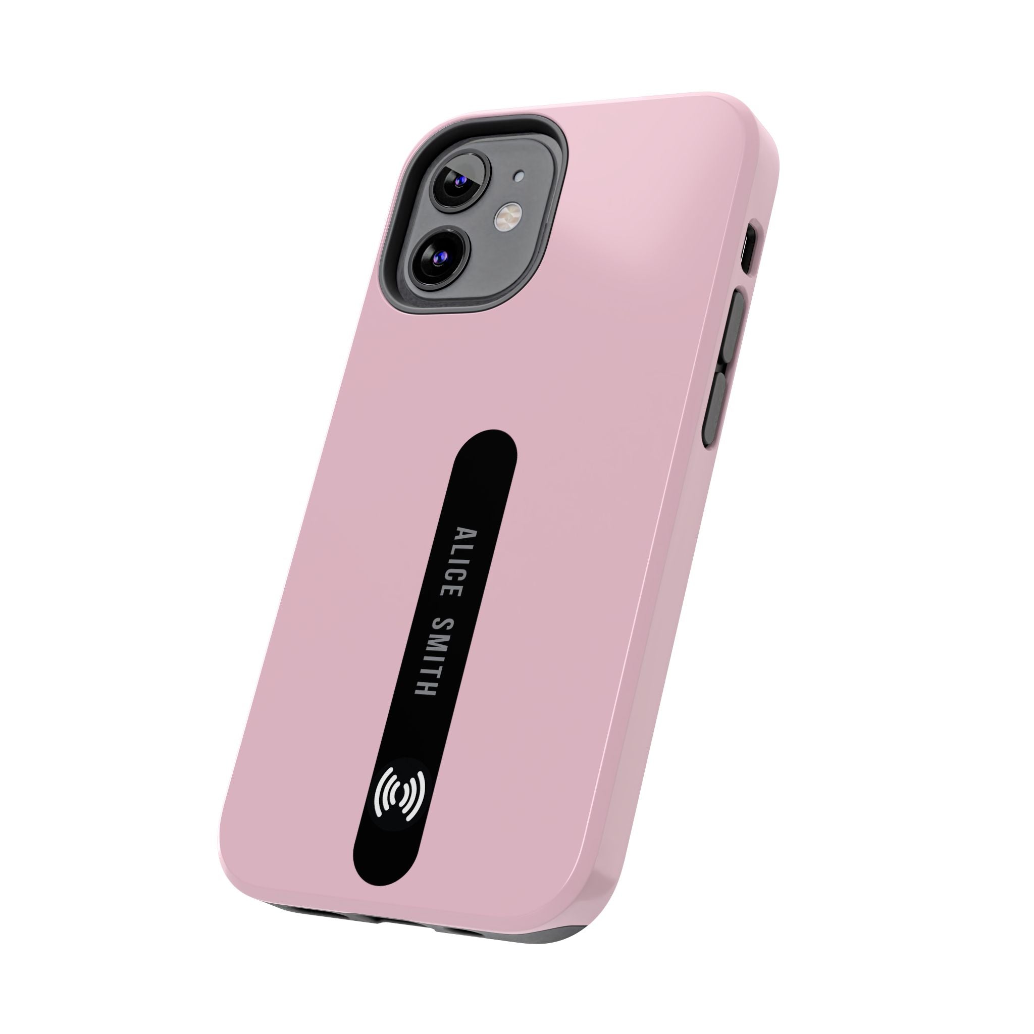 Custom Blush Phone Case with Name for  iPhone & Samsung
