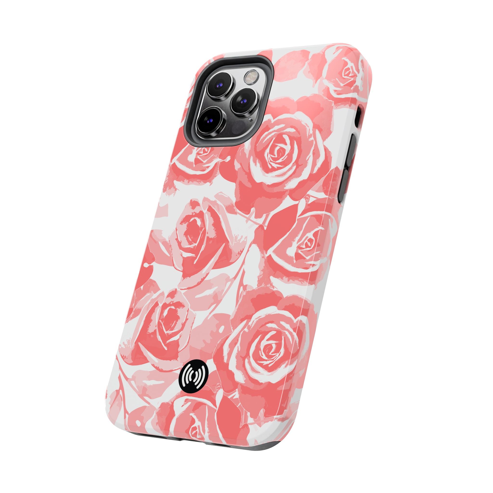 Blush Bloom Roses – Elegant Watercolor Pink Rose Pattern Phone Case for iPhone & Samsung