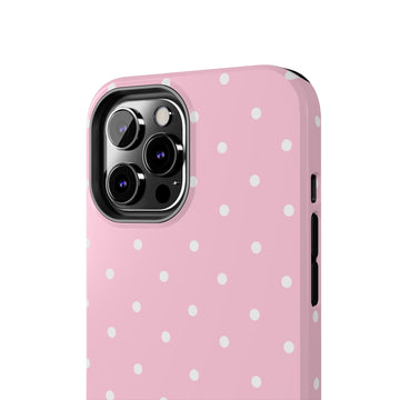 Pink Polka Dots Phone Case for iPhone & Samsung