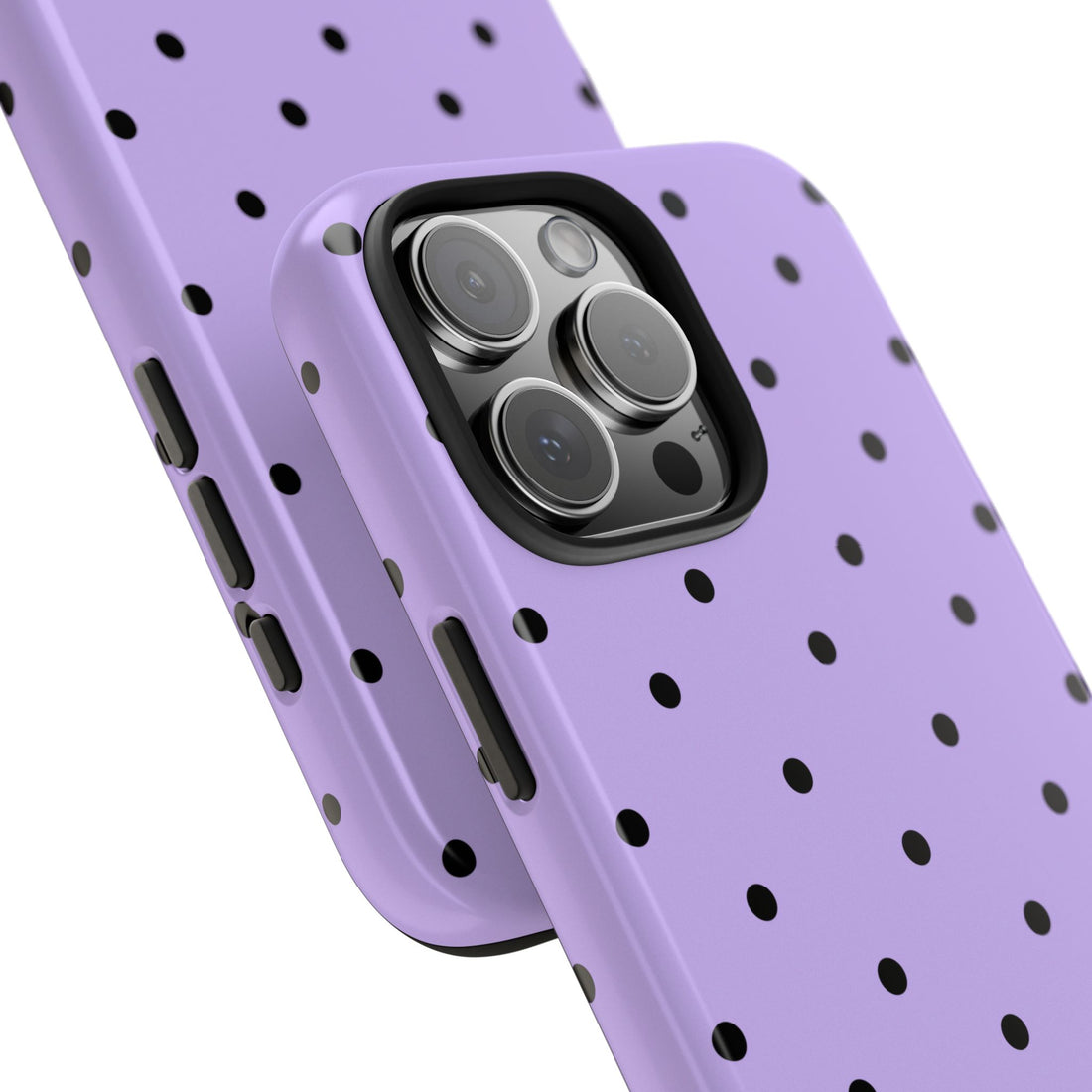 Lavender Polka Dot Phone Case – Stylish Tough Cover | CellFinds