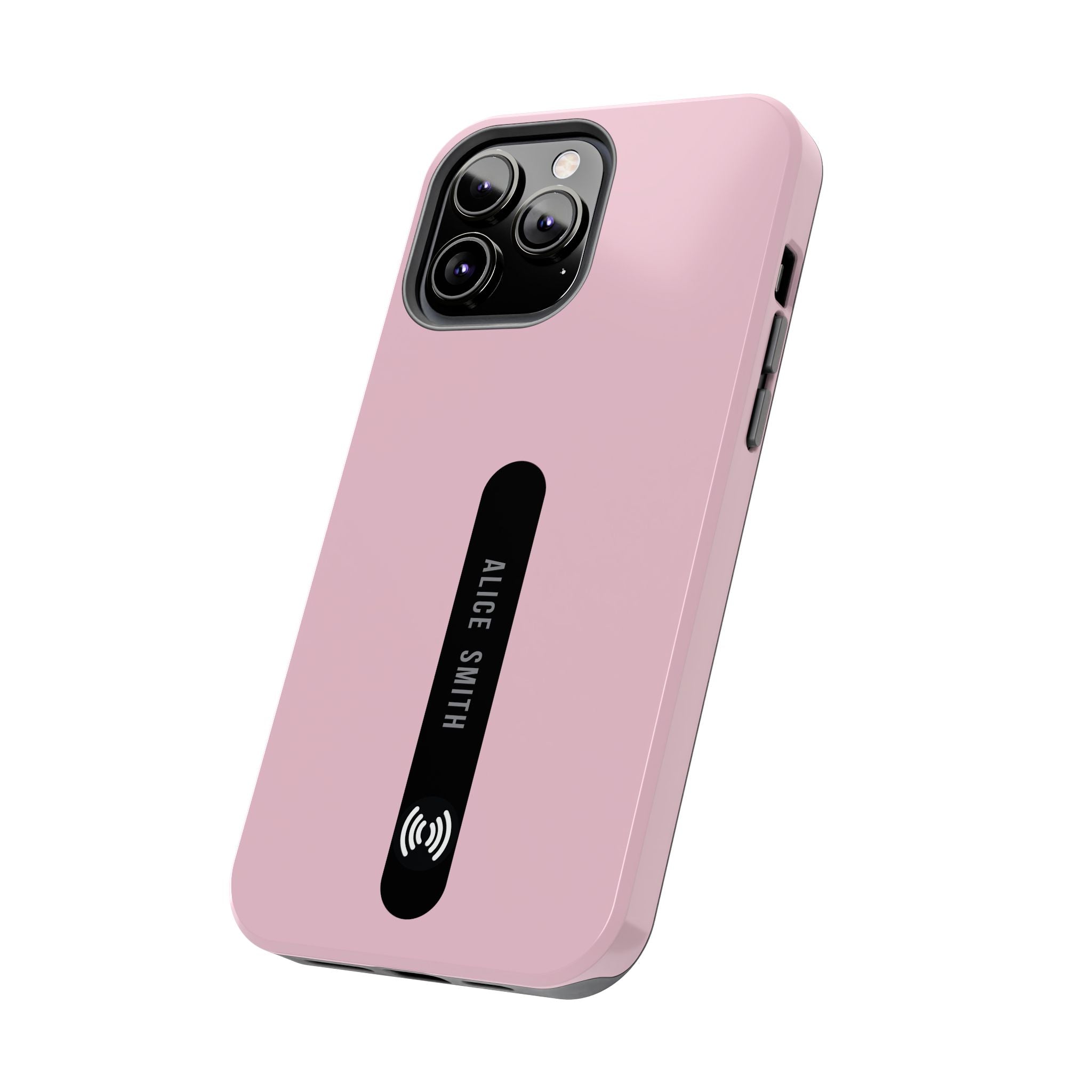 Custom Blush Phone Case with Name for  iPhone & Samsung
