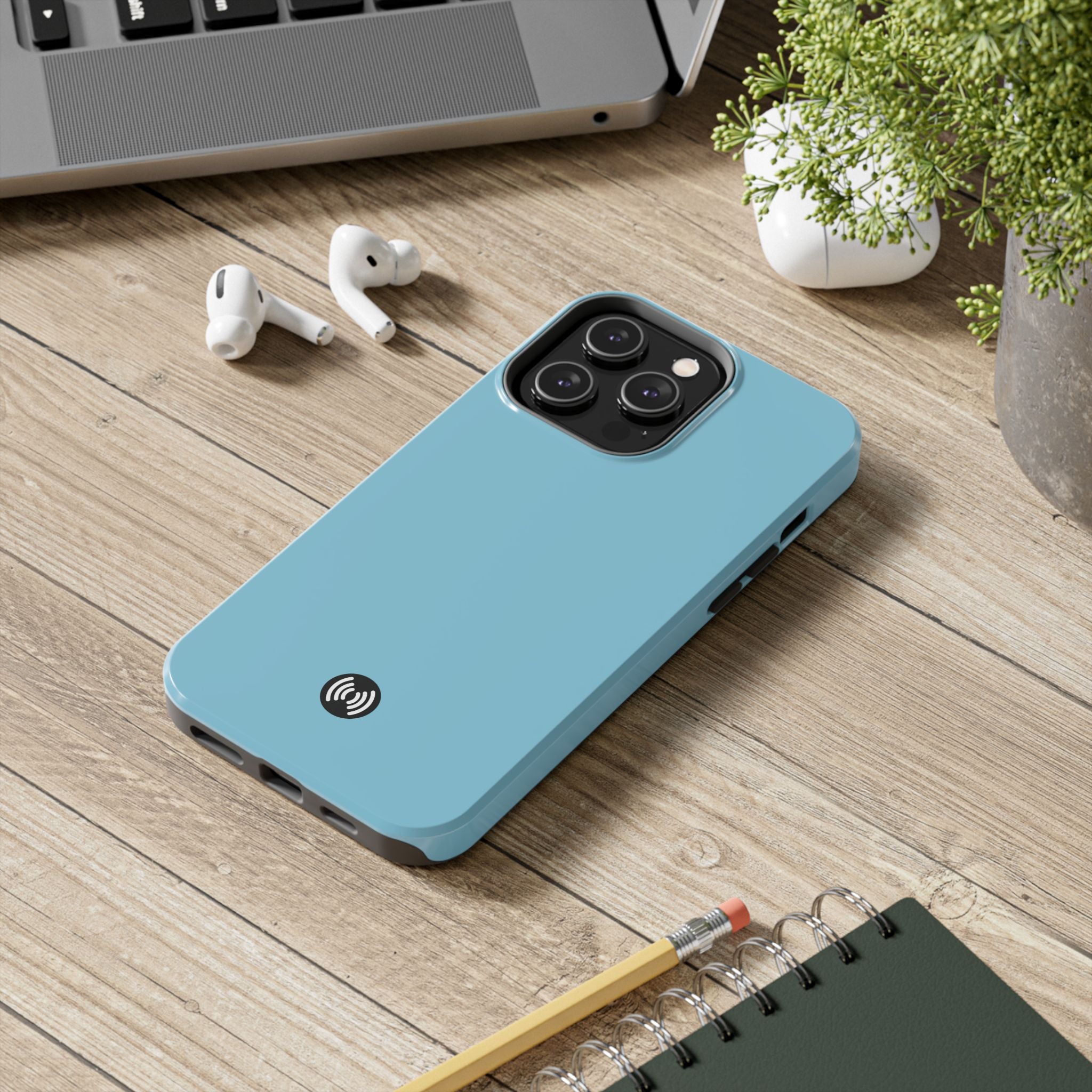Sky Mist Blue Phone Case for iPhone & Samsung