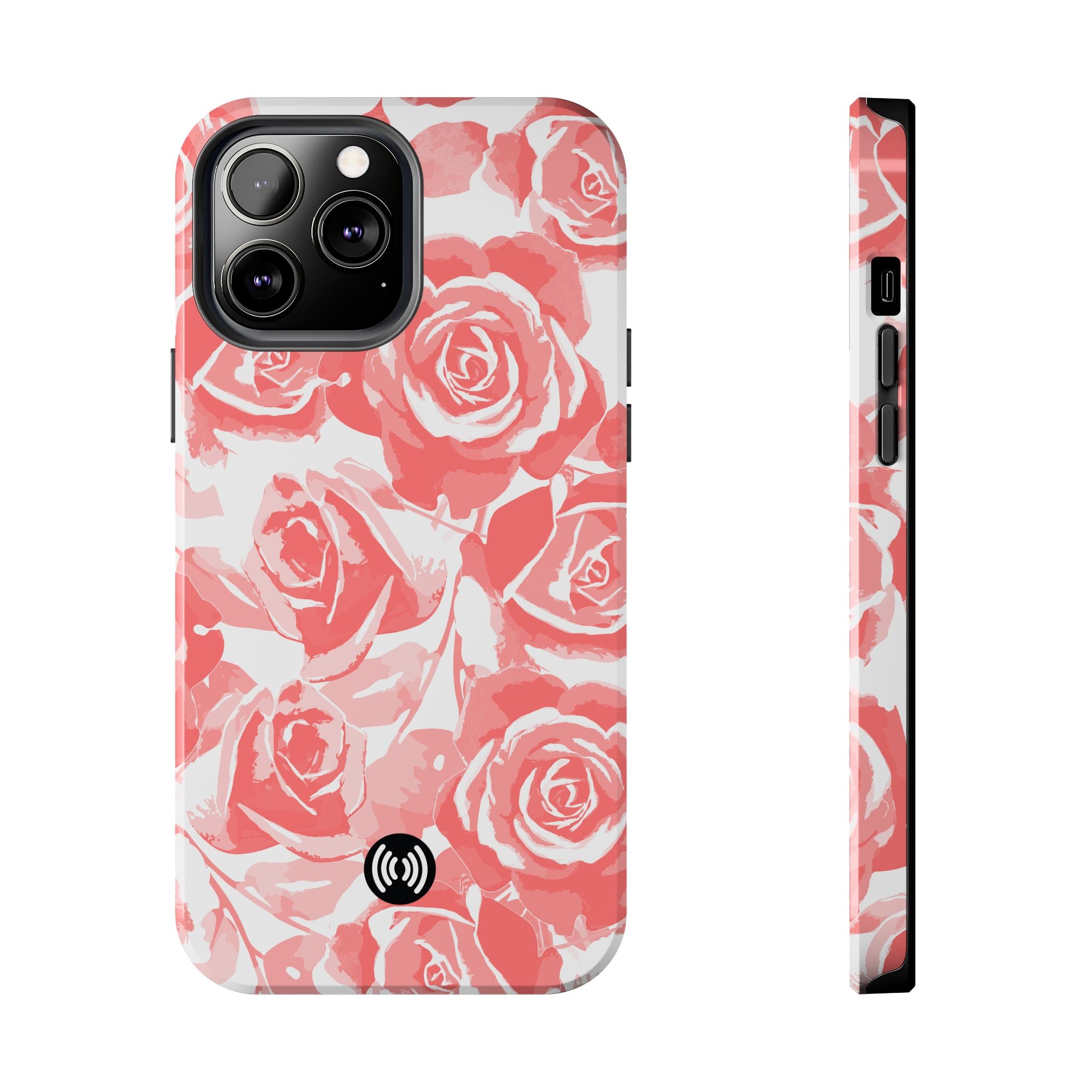 Blush Bloom Roses – Elegant Watercolor Pink Rose Pattern Phone Case for iPhone & Samsung