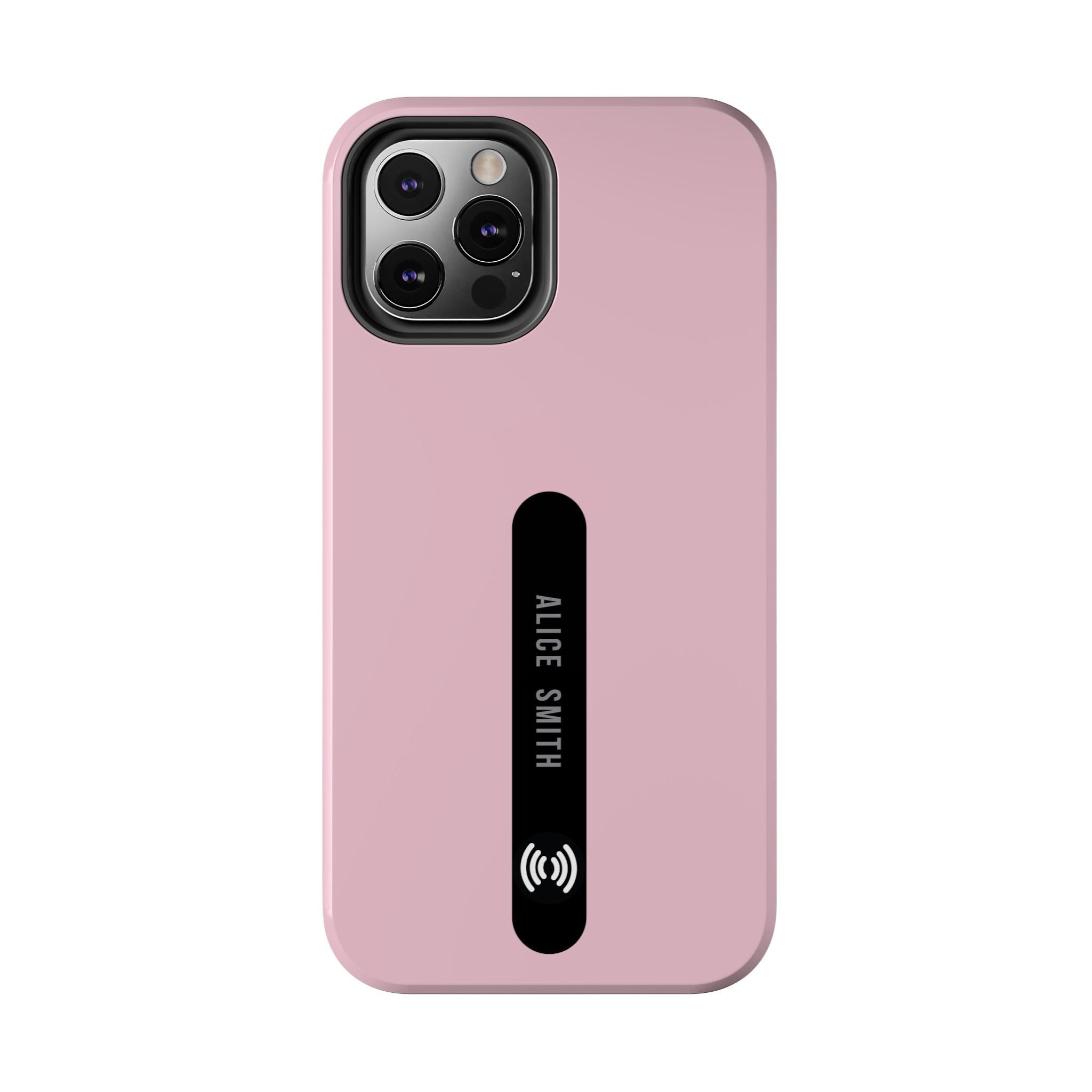 Custom Blush Phone Case with Name for  iPhone & Samsung