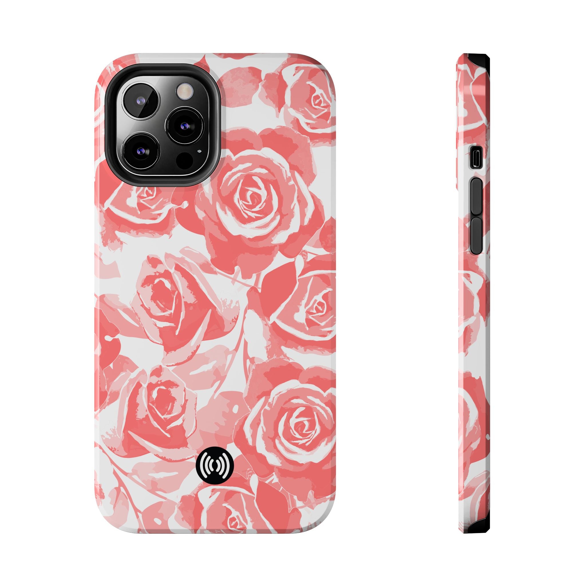 Blush Bloom Roses – Elegant Watercolor Pink Rose Pattern Phone Case for iPhone & Samsung