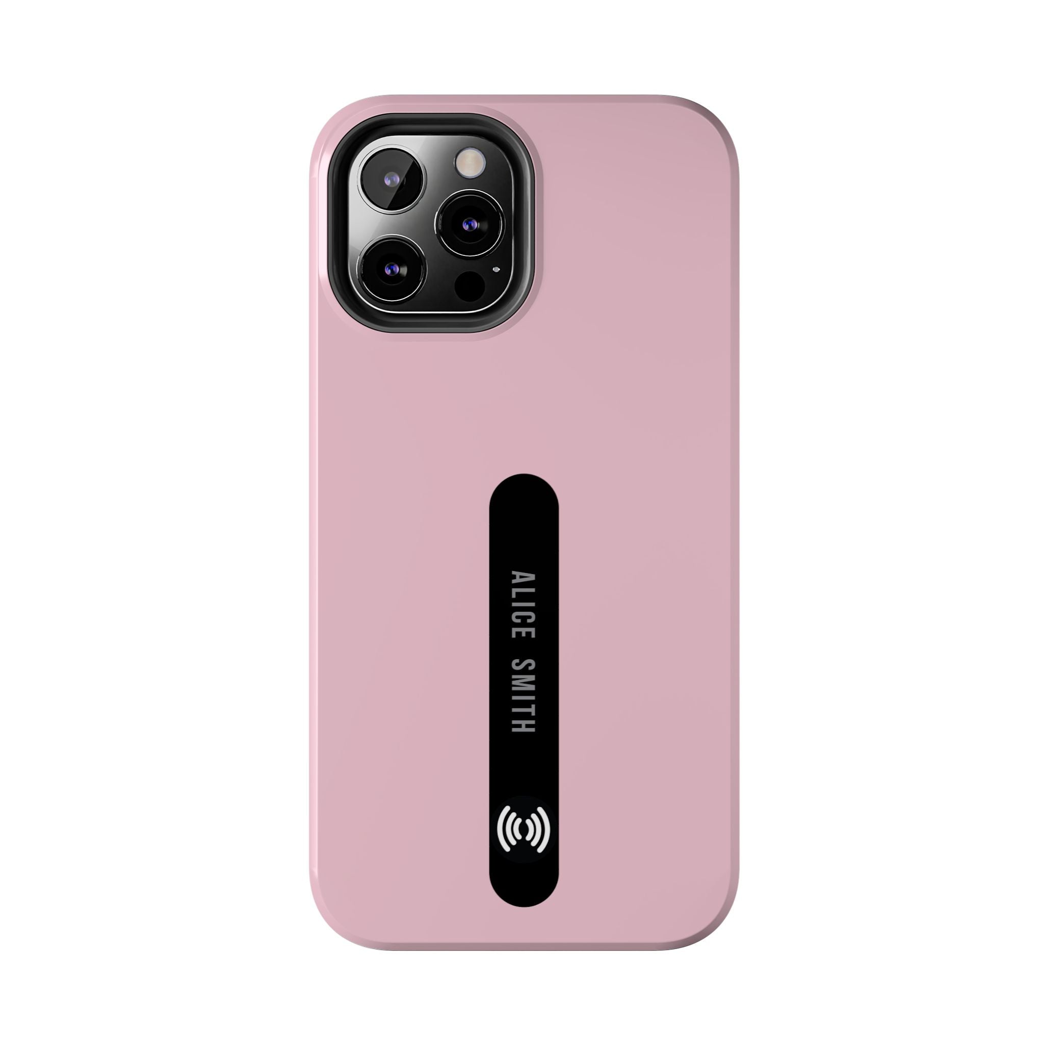 Custom Blush Phone Case with Name for  iPhone & Samsung