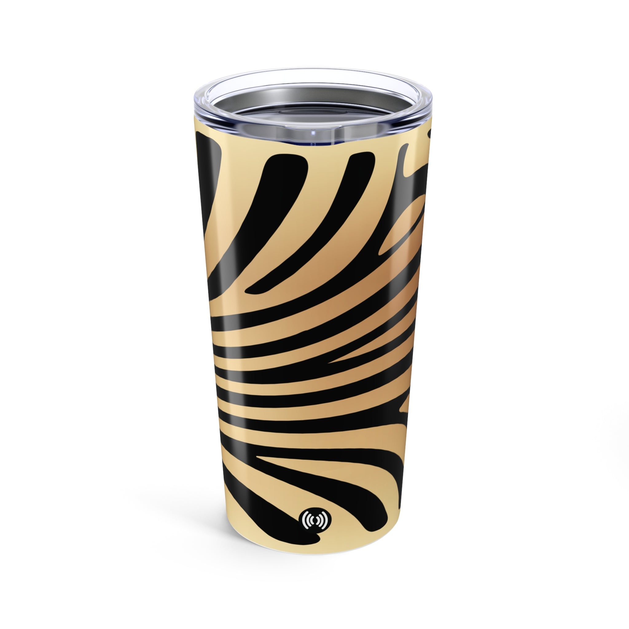 20oz Insulated Tumbler - Leopard Pattern - Stainless Steel, Hot & Cold Beverage Travel