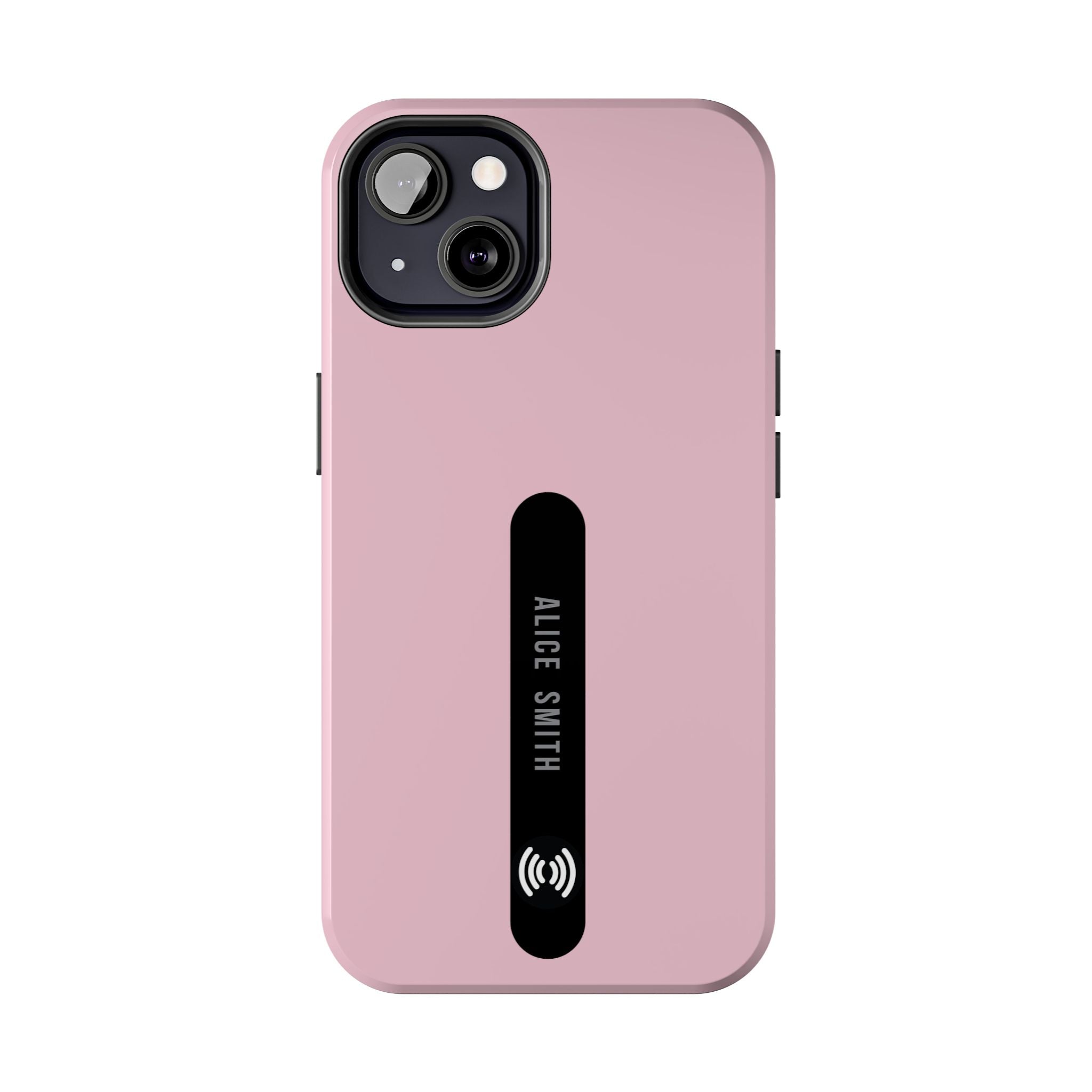 Custom Blush Phone Case with Name for  iPhone & Samsung
