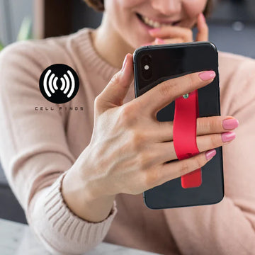 Silicone Phone Grip Straps: Self-Adhesive Loop Holder & Portable Stand for Secure, Hands-Free Use