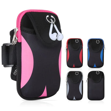 Waterproof iPhone Armband Wrist Case – Perfect for Jogging & Gym Workouts