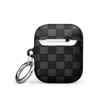 Black and Gray Checkered Case for AirPods®