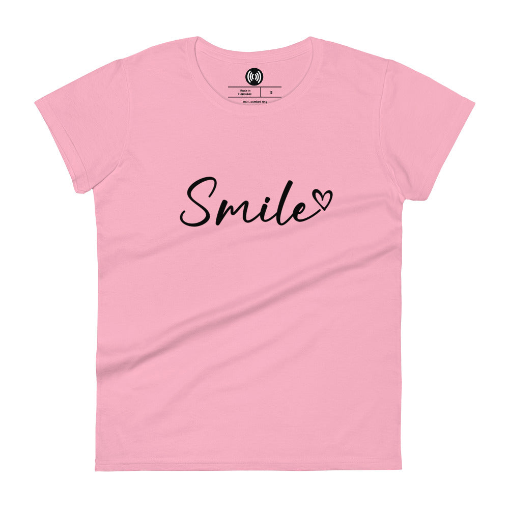 Cute Smile Women's short sleeve t-shirt