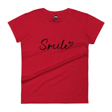 Cute Smile Women's short sleeve t-shirt