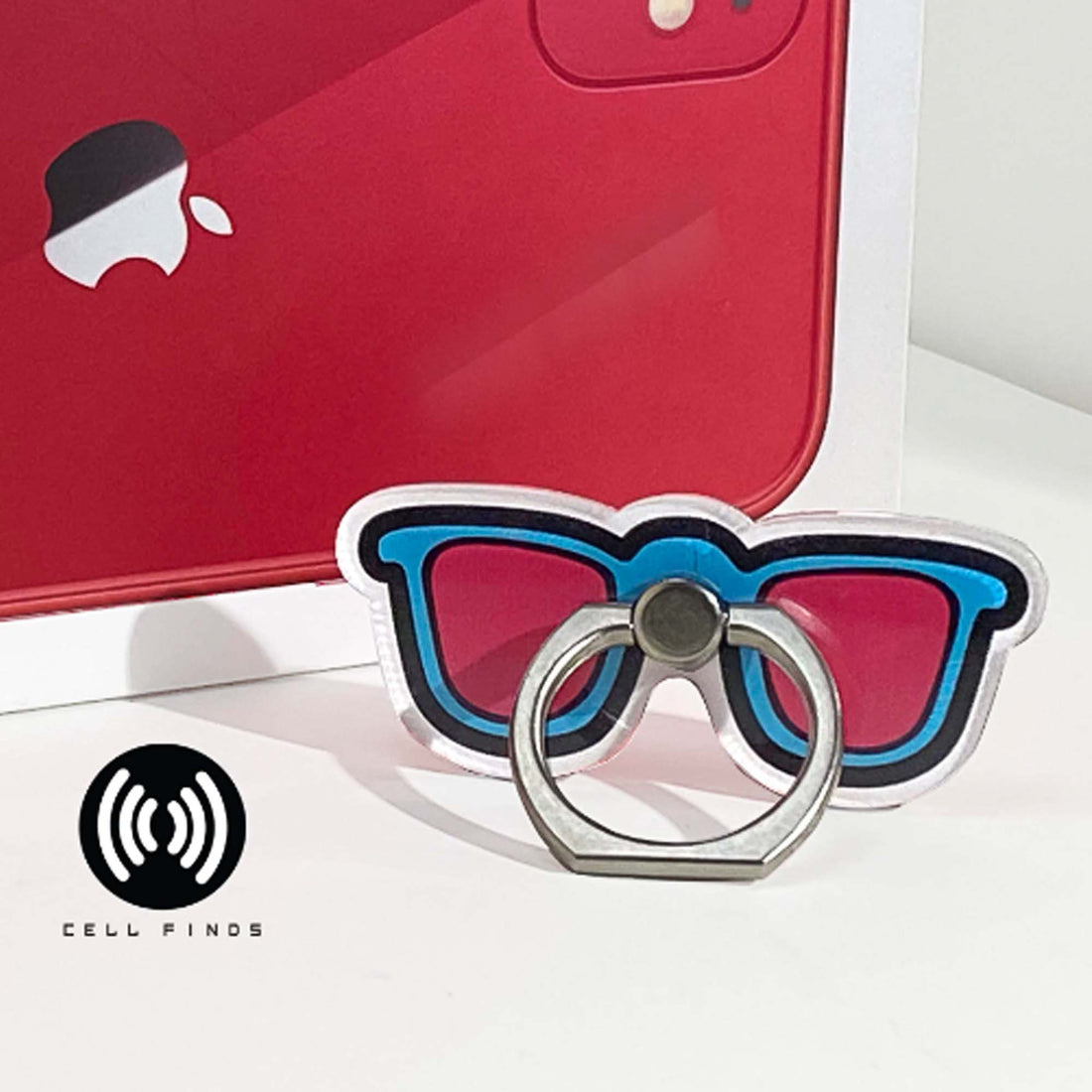 Sun Glasses Collapsable Phone Case Finger Ring Holder