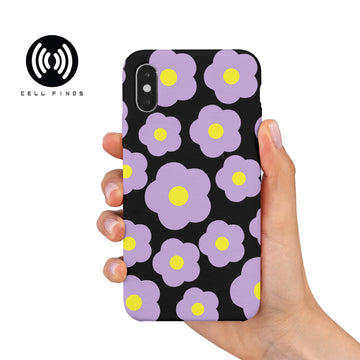 Purple Flower iPhone Case-All Sizes
