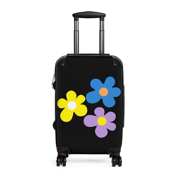 Cute Diasy Flower Graphic Suitcases