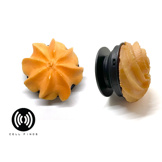 Butter Cookie Cell Phone Grip & Stand, Fits All Phones