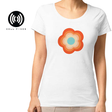 Cute Flower Women’s basic organic t-shirt