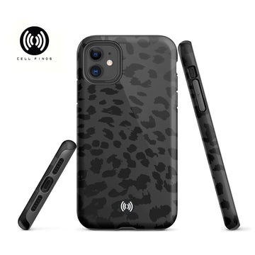 Black Leopard Cute iPhone Cases-All Sizes