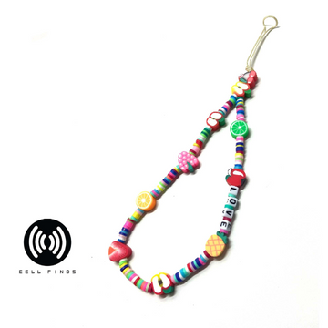 Bohemia Colorful Fruit Phone Wrist Strap