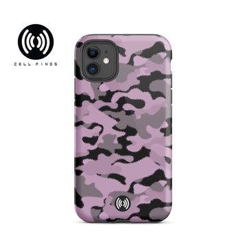 Pink Camo Tough iPhone Case -All sizes