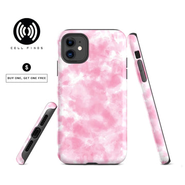 Pink Tye Dye iPhone Case -All sizes