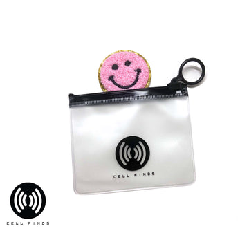 Pink Smiley Face Chenille Iron on Patch for Clothing and Accessories